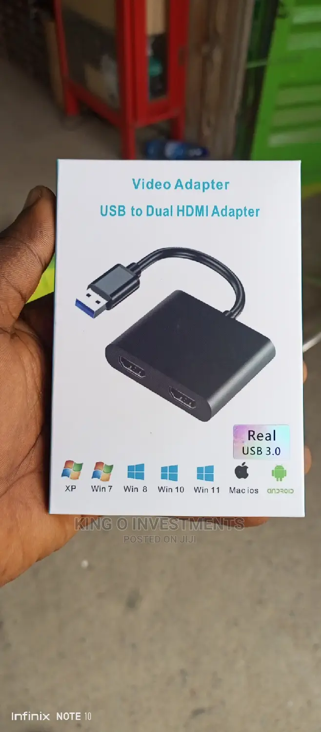 Usb to Dual Hdmi Adapter