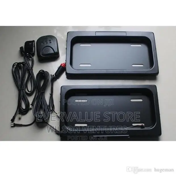 Plate Number With Remote