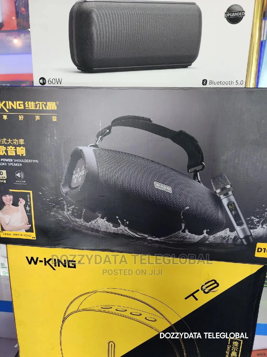 Wking D10 Large Output 60w Bluetooth Speaker With Mic