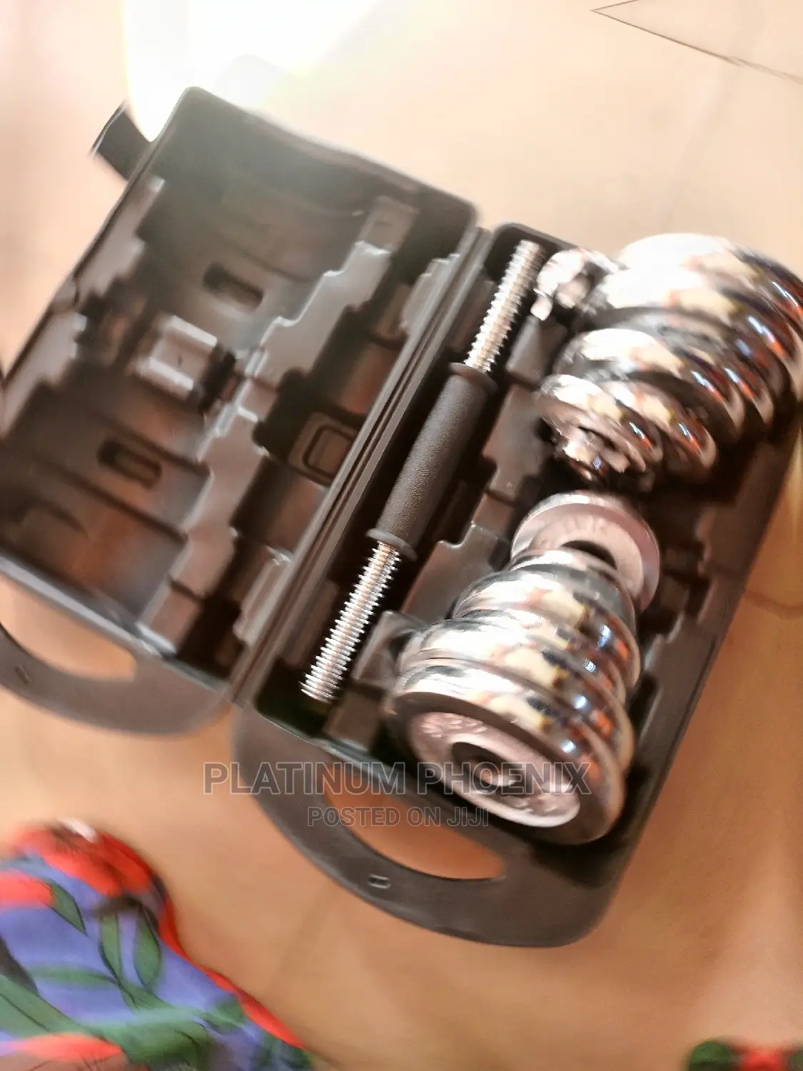 30kg Chrome Dumbbell Set