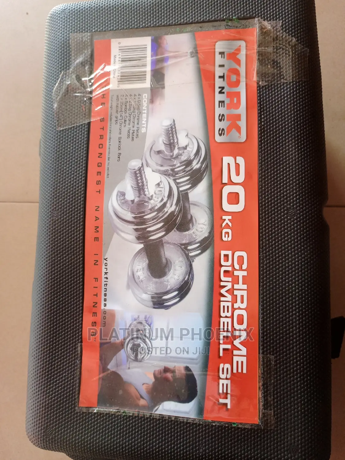 30kg Chrome Dumbbell Set