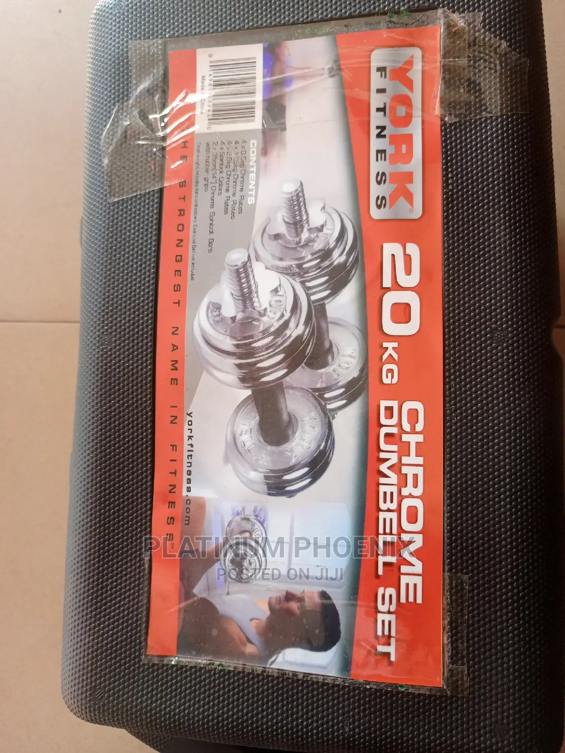 30kg Chrome Dumbbell Set