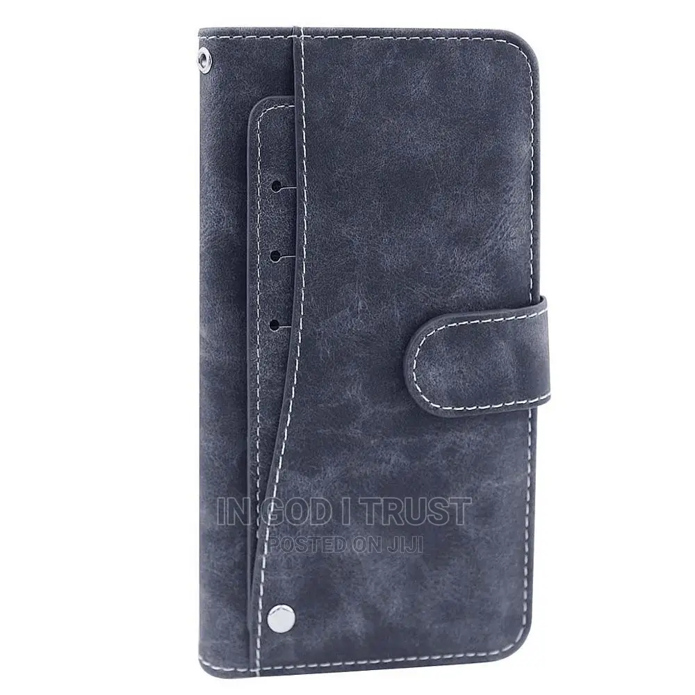 Vintage Leather Wallet Tecno Camon 12 Case