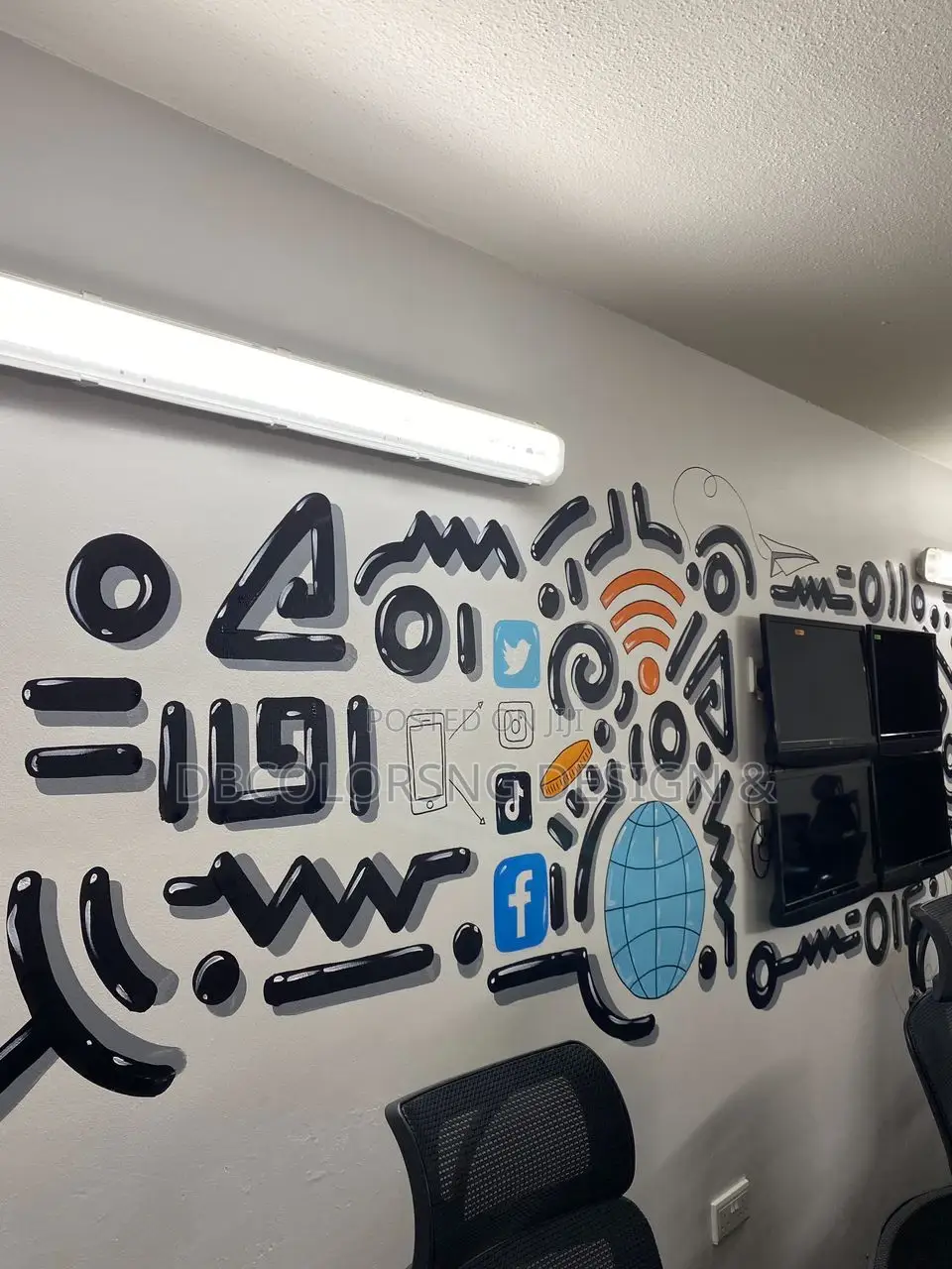 Wall Arts, Design, Mural Artist in Lagos for Offices in Lagos
