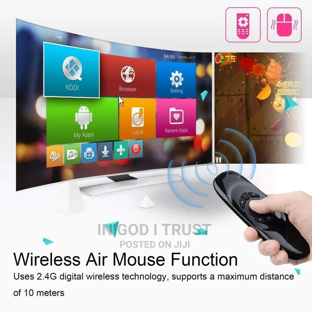 Kebidumei Fly Air Mouse Set Gyroscope Wireless