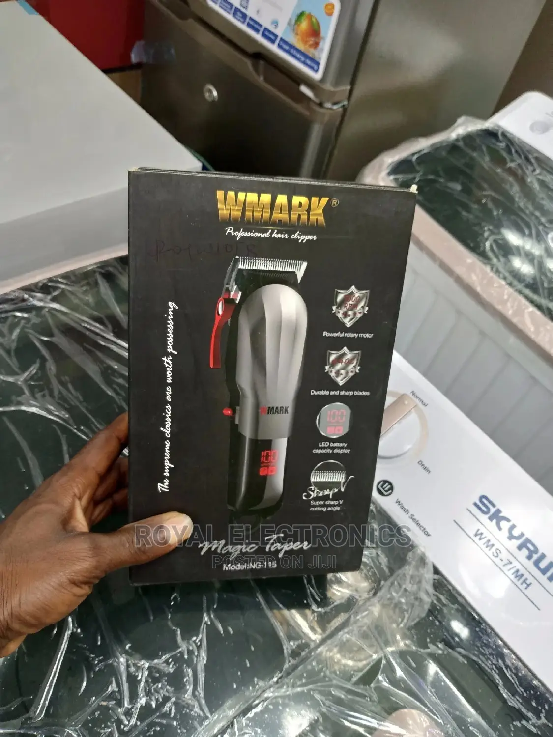 Latest WMARK Cordless Hair Clipper NG-115