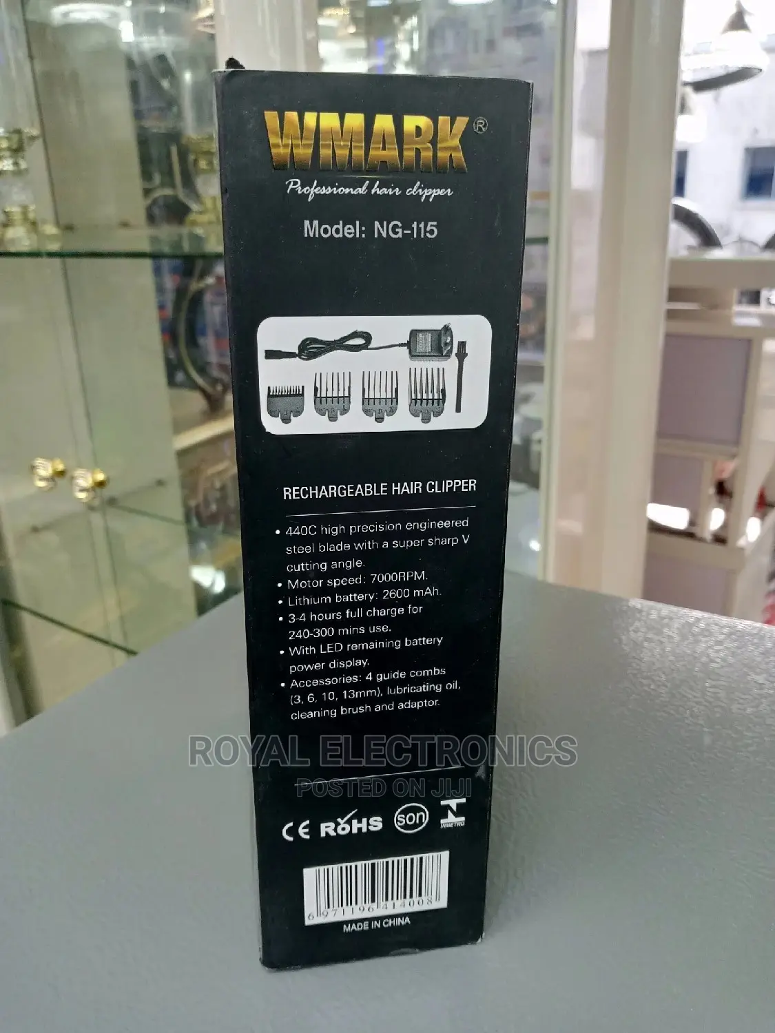 Top Class WMARK Cordless Hair Clipper NG-115