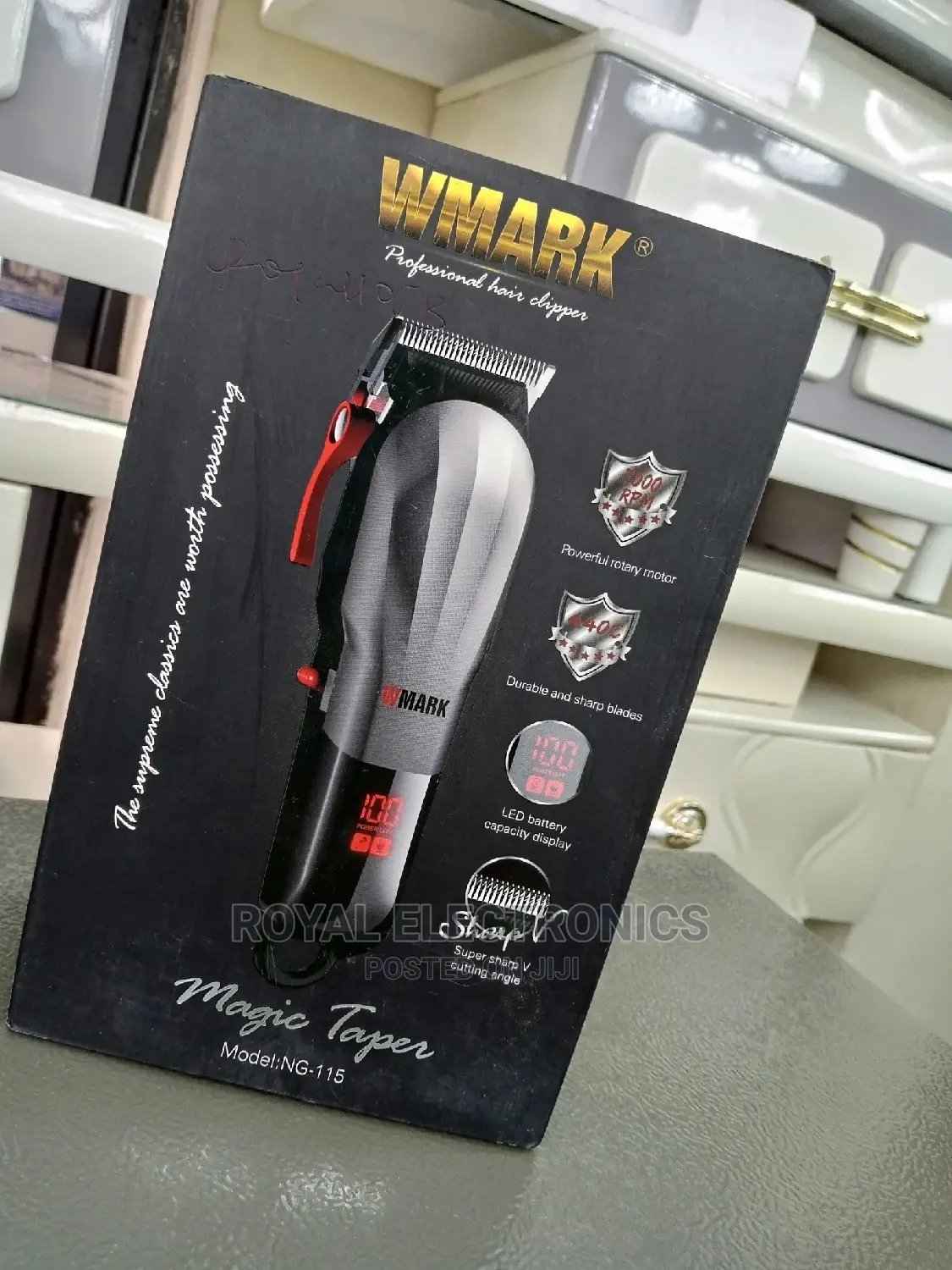 Superior Quality WMARK Cordless Hair Clipper NG-115