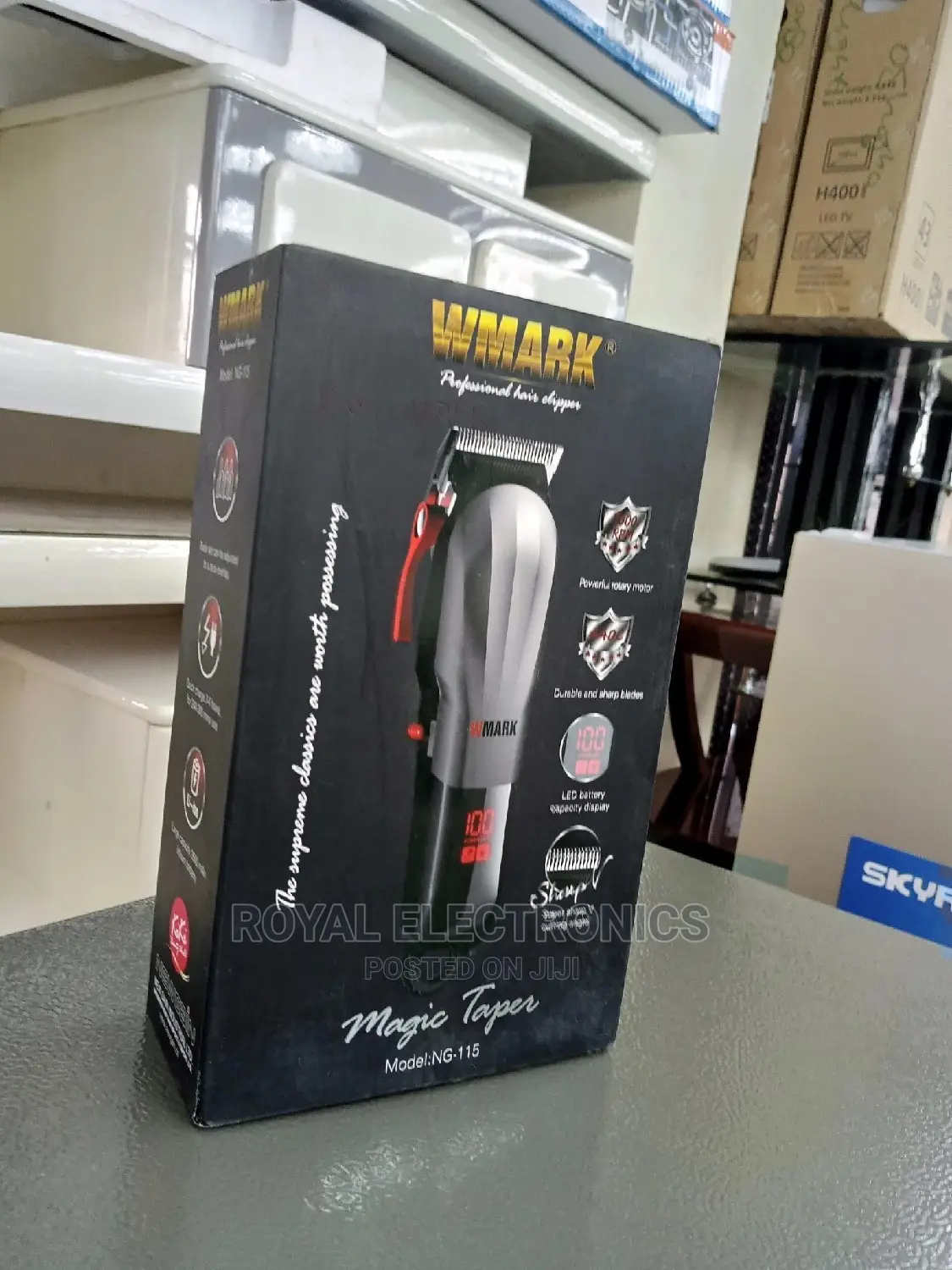 Superior Quality WMARK Cordless Hair Clipper NG-115