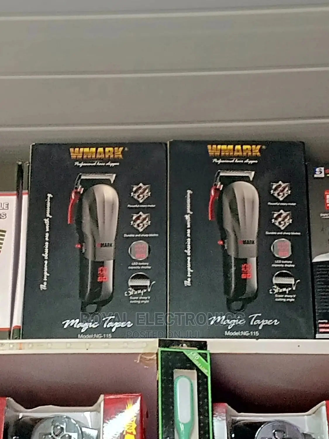 Heavy Duty WMARK Cordless Hair Clipper NG-115