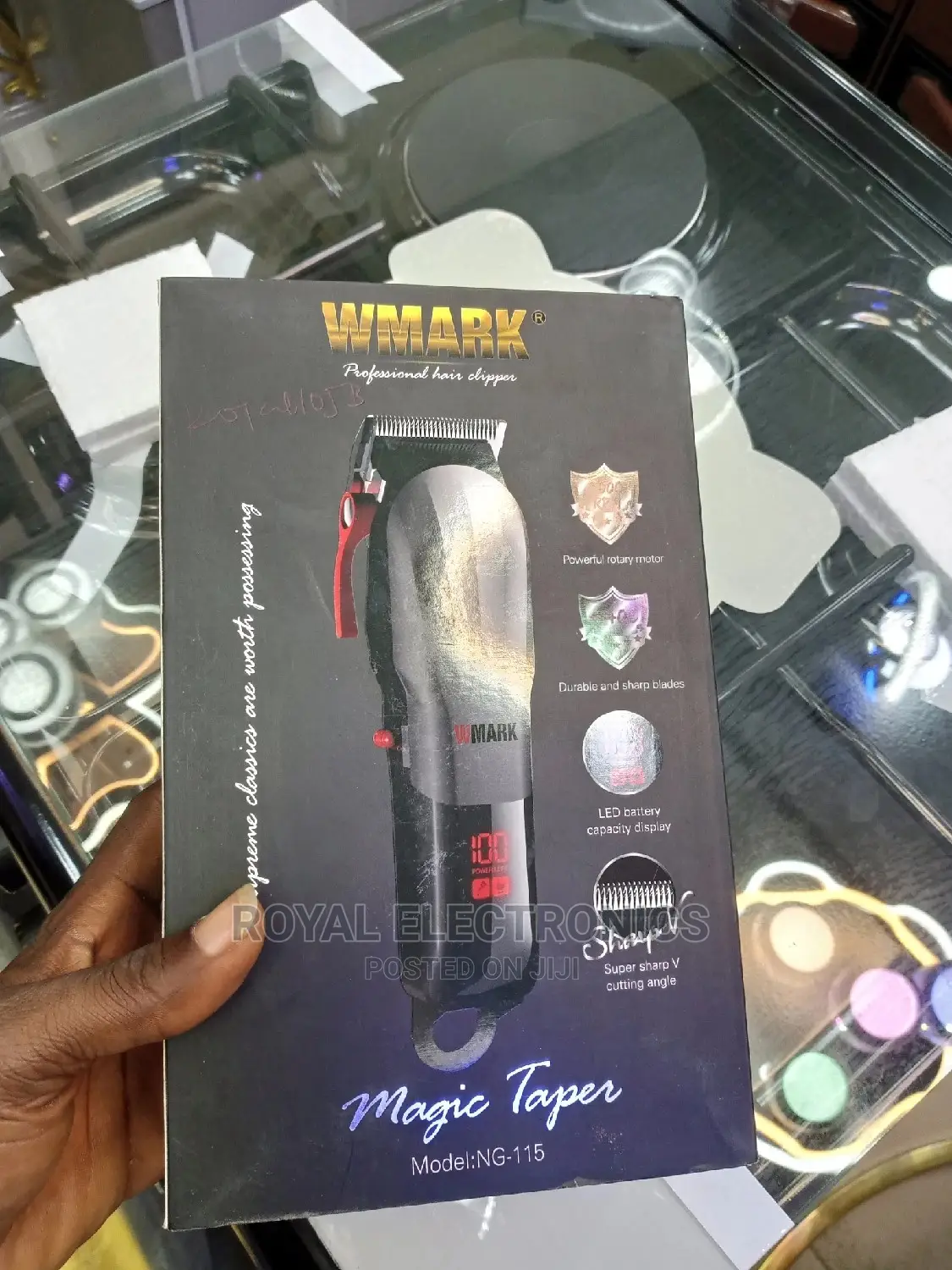 Trendy Design WMARK Cordless Hair Clipper NG-115