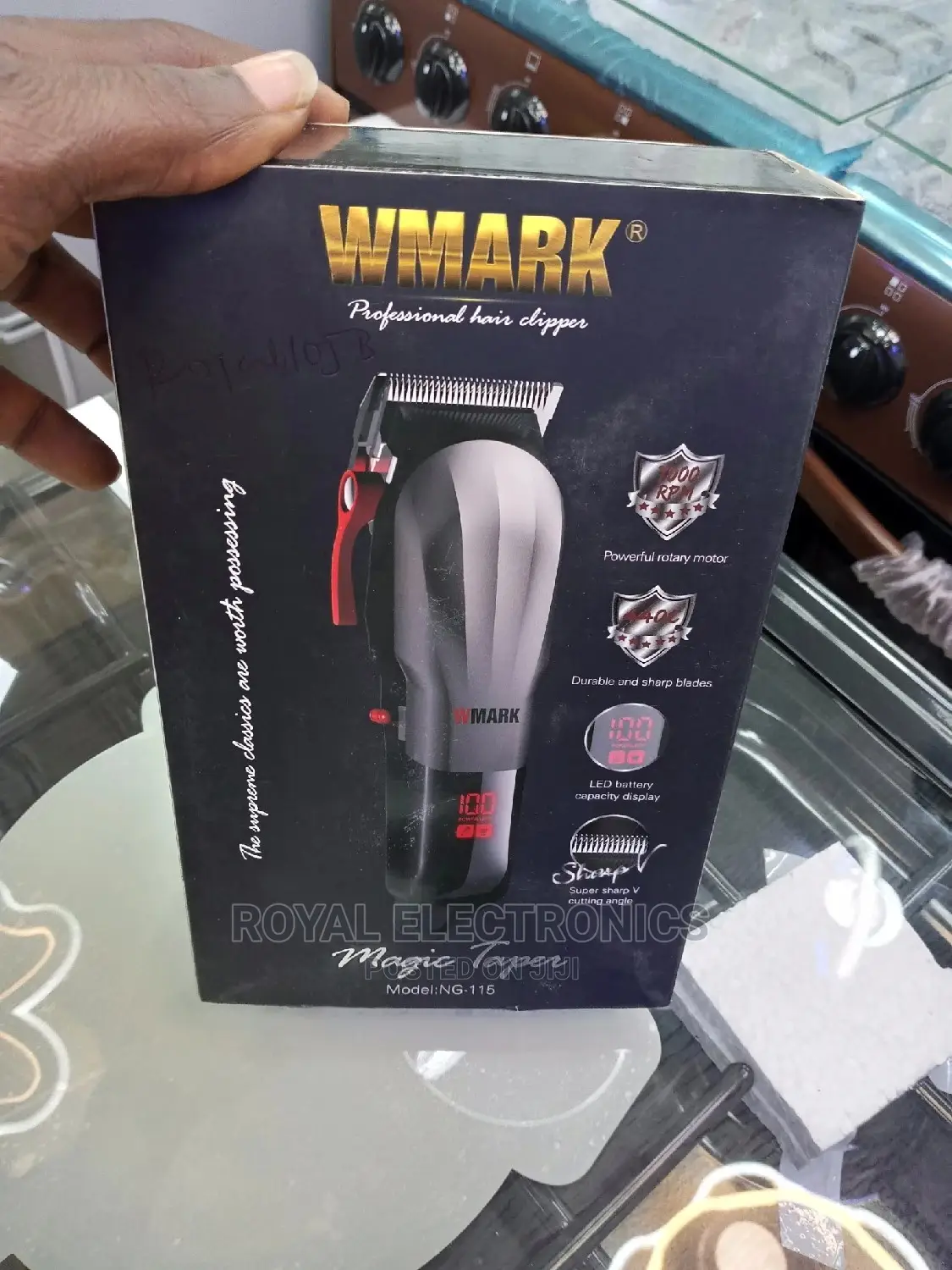 Trendy Design WMARK Cordless Hair Clipper NG-115