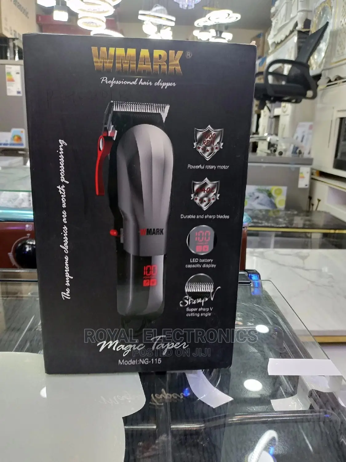 Just Released WMARK Cordless Hair Clipper NG-115