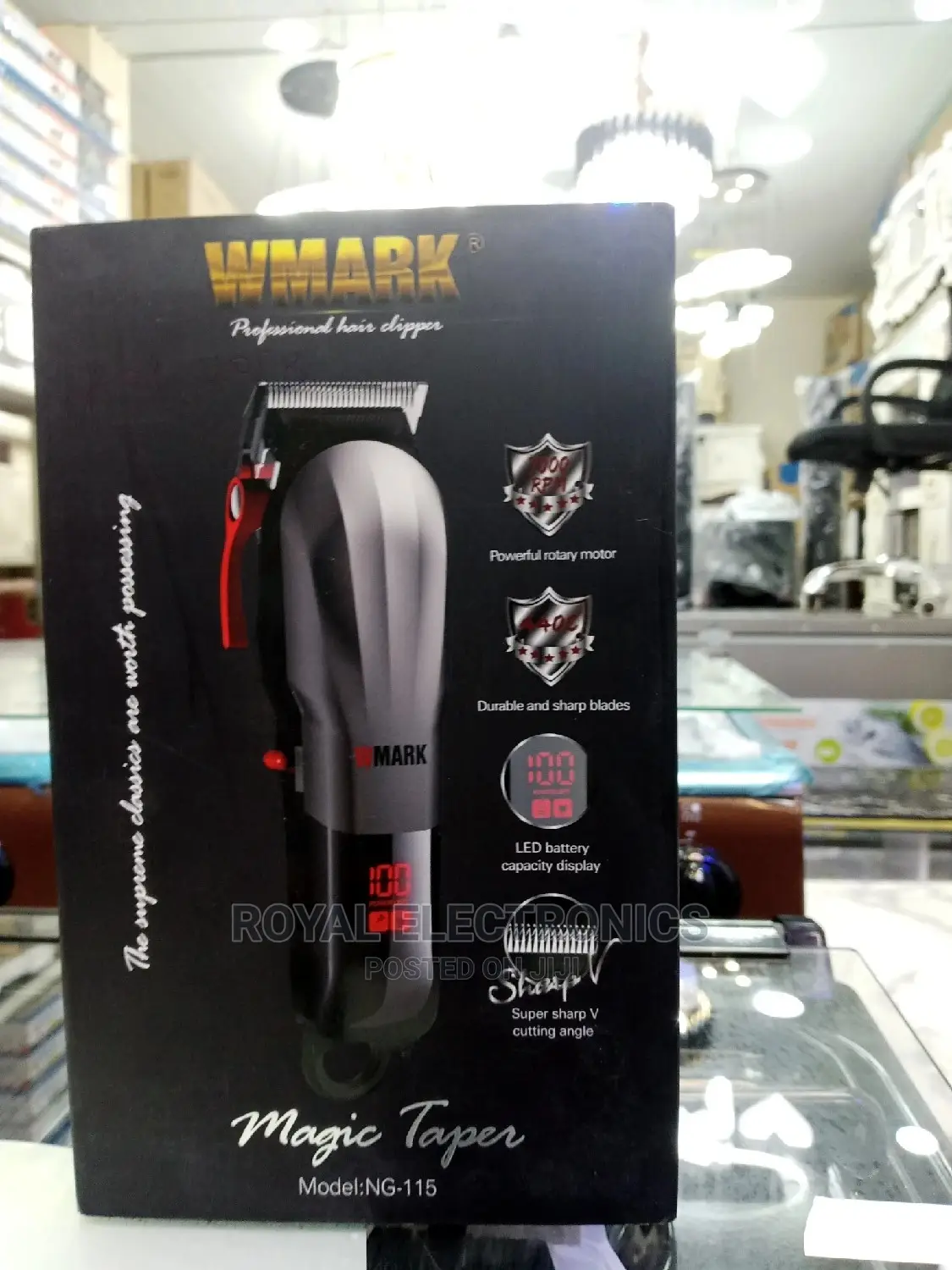 Just Released WMARK Cordless Hair Clipper NG-115