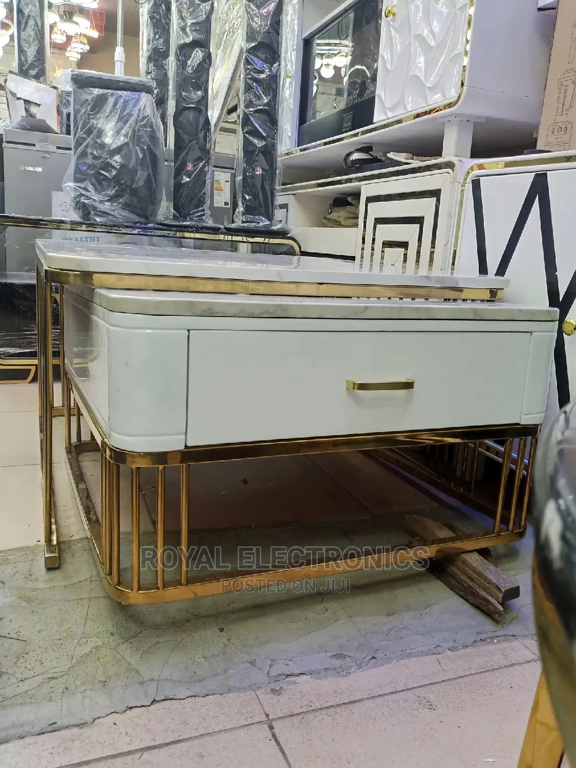 Significant Quality Imported Royal Center Table With Drawer