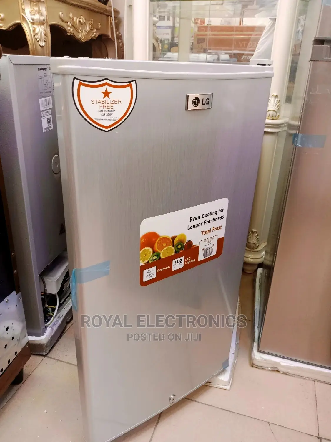 Classic Lg Single Door Refrigerator Silver