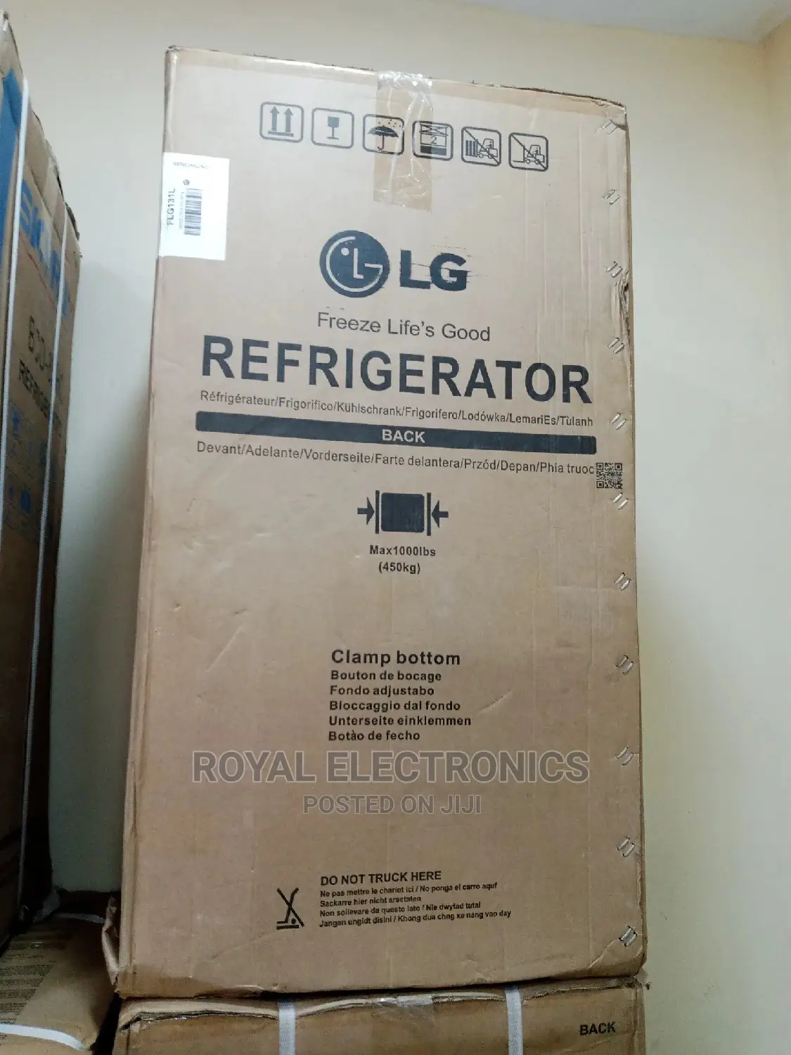 World Class LG Single Door Refrigerator Silver