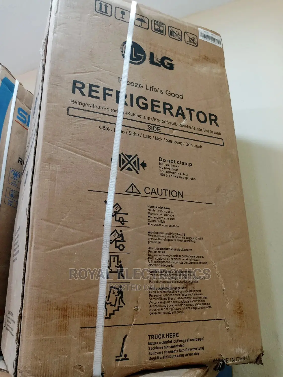 World Class LG Single Door Refrigerator Silver