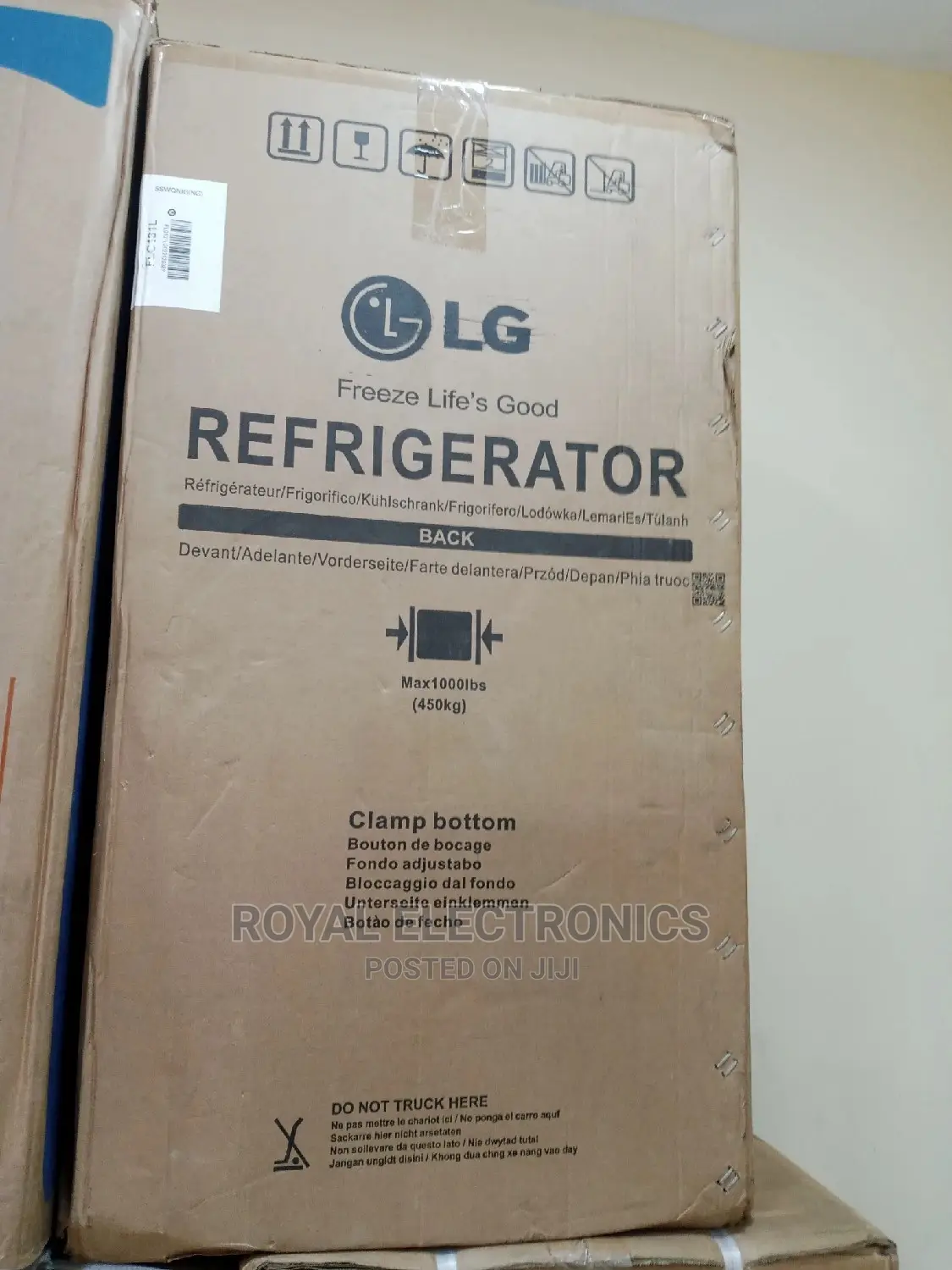Superior Quality LG Single Door Refrigerator Silver