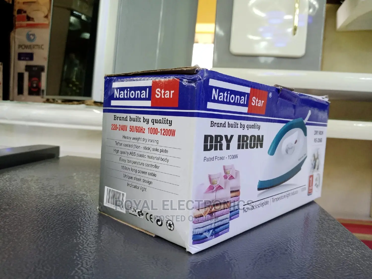 Great Quality National(1000W) Dry Iron