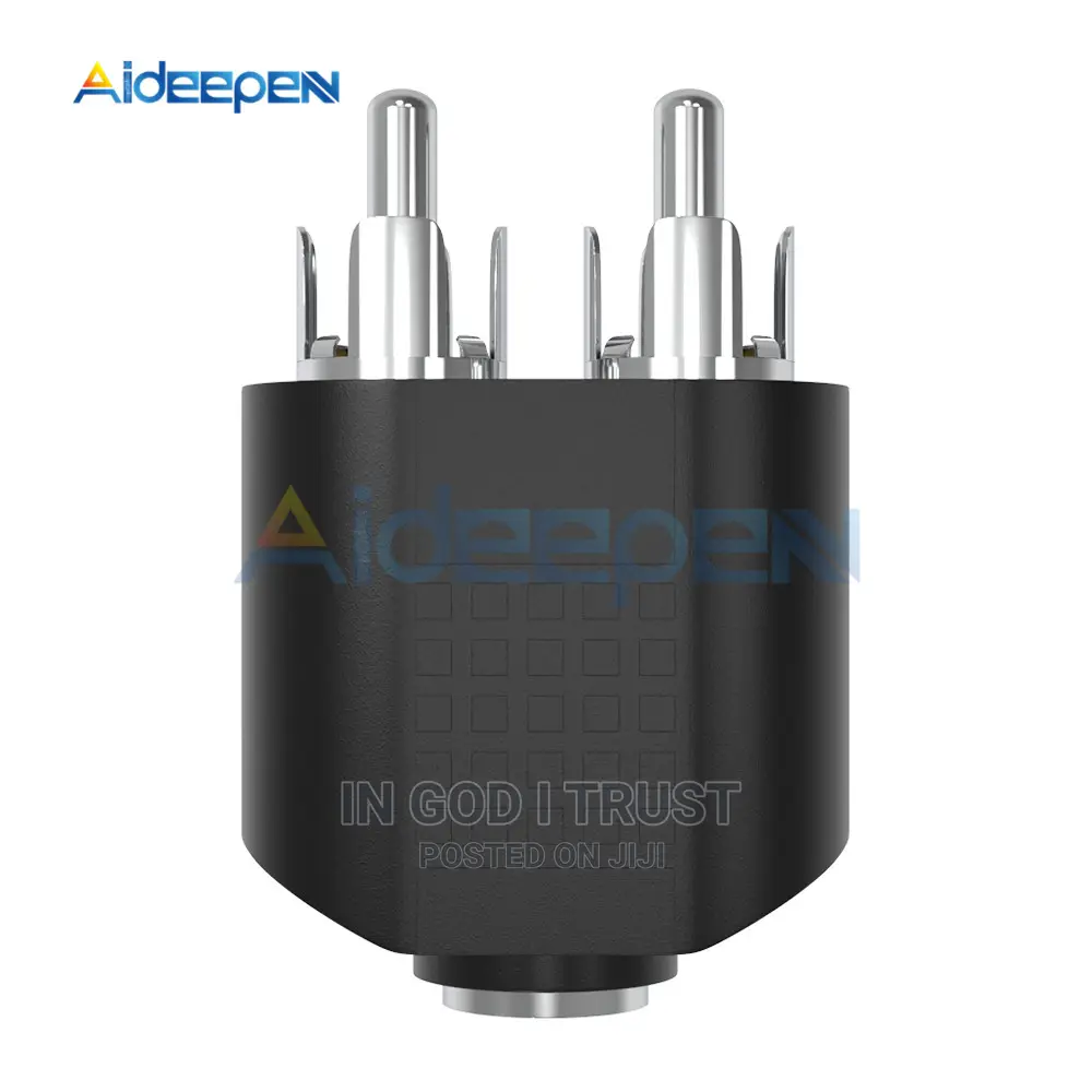 3.5mm Female to 2 RCA MALE Stereo Audio