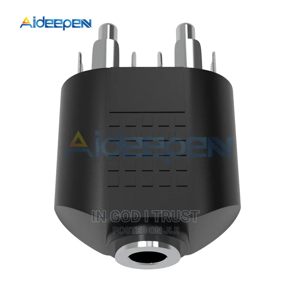 3.5mm Female to 2 RCA MALE Stereo Audio