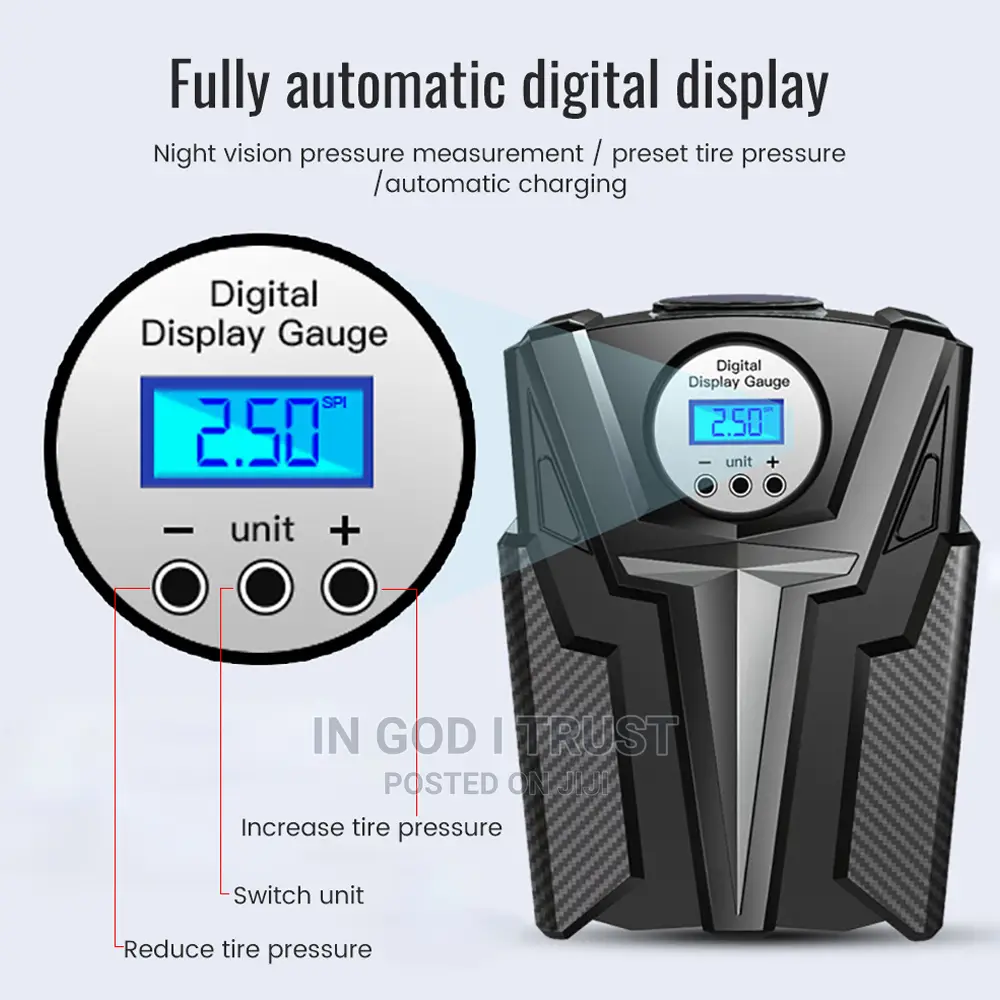 AOSHIKE Car Tire Inflator Wheels Digital Auto