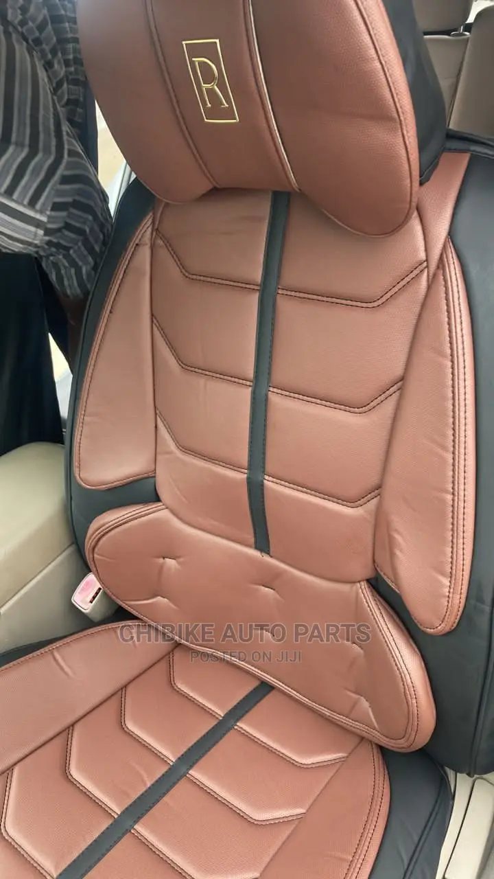 Brown/Black Original Leather Seat Cover