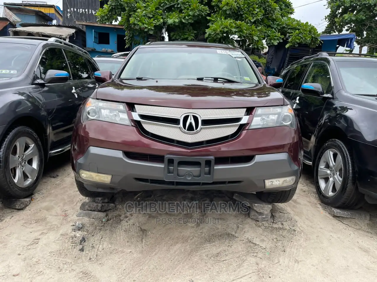 Acura MDX Sport Package AWD (3.7L 6cyl 5A) 2009 Red