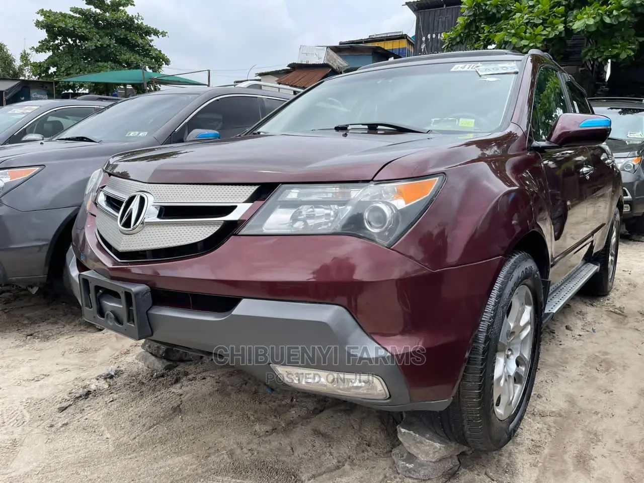 Acura MDX Sport Package AWD (3.7L 6cyl 5A) 2009 Red