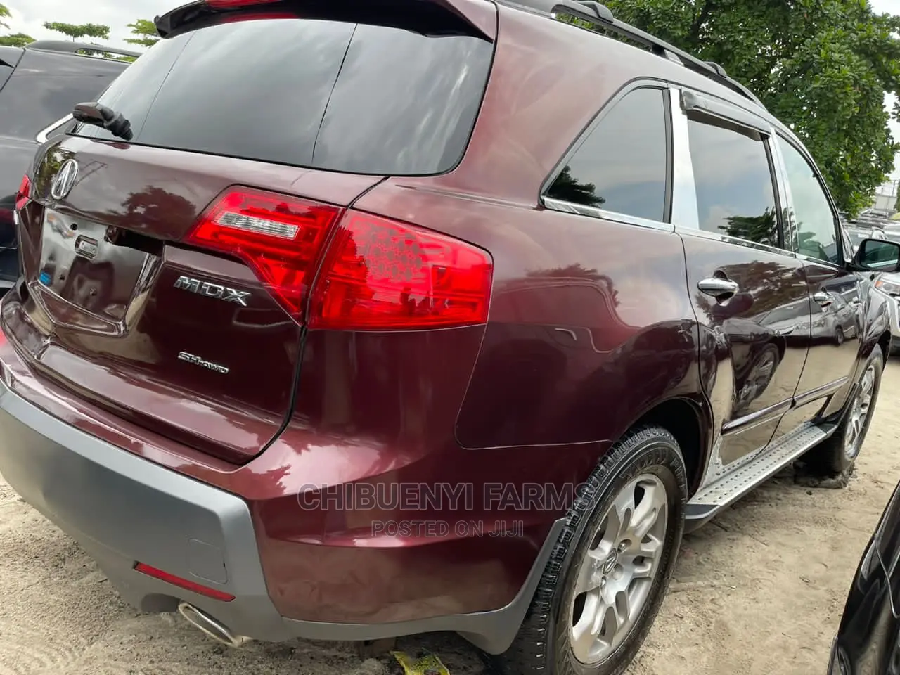 Acura MDX Sport Package AWD (3.7L 6cyl 5A) 2009 Red