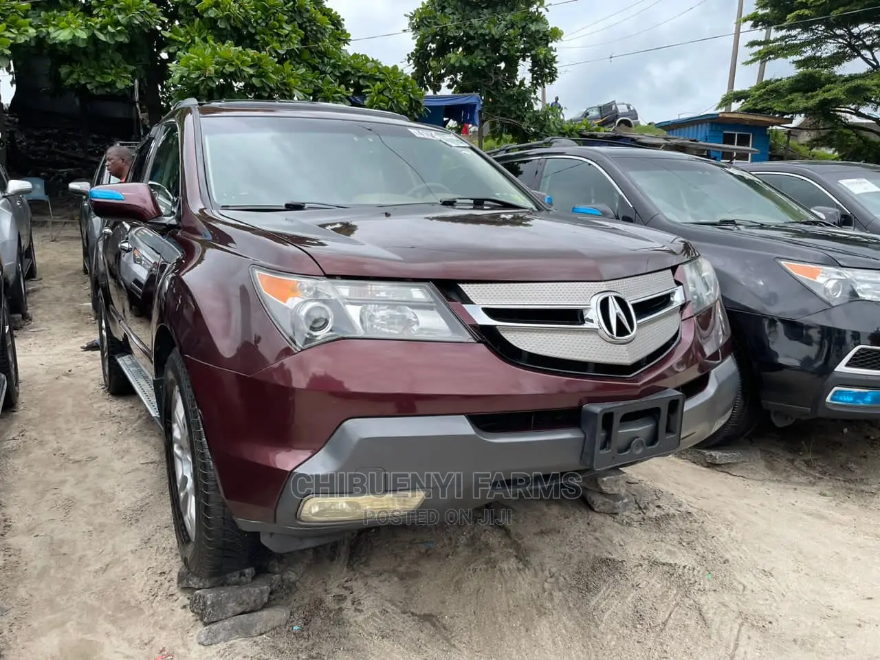 Acura MDX Sport Package AWD (3.7L 6cyl 5A) 2009 Red