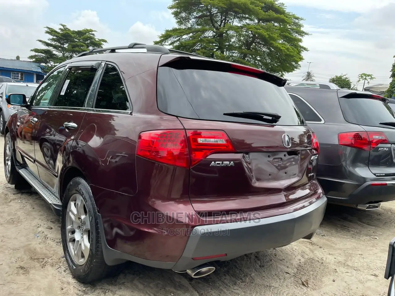 Acura MDX Sport Package AWD (3.7L 6cyl 5A) 2009 Red