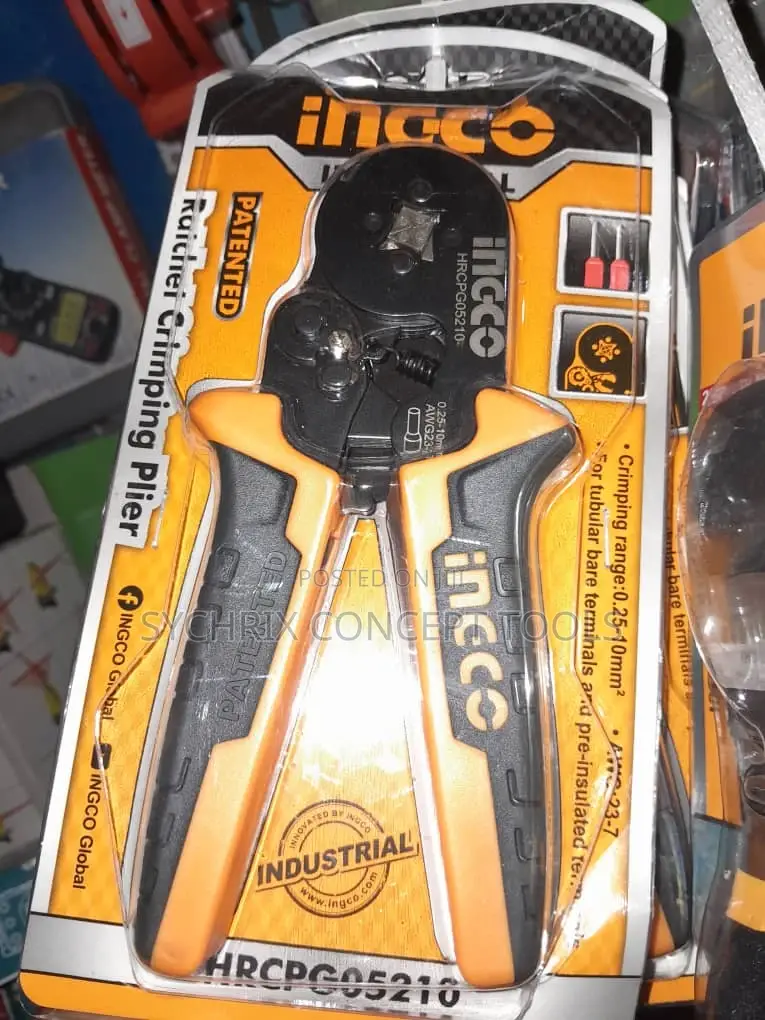 Rachet Crimping Plier - 0.25 - 10mm