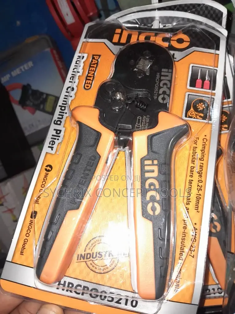 Rachet Crimping Plier - 0.25 - 10mm