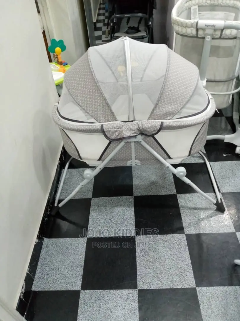 Dream on Me Karley Baby Bassinet in Pink and Grey Colours