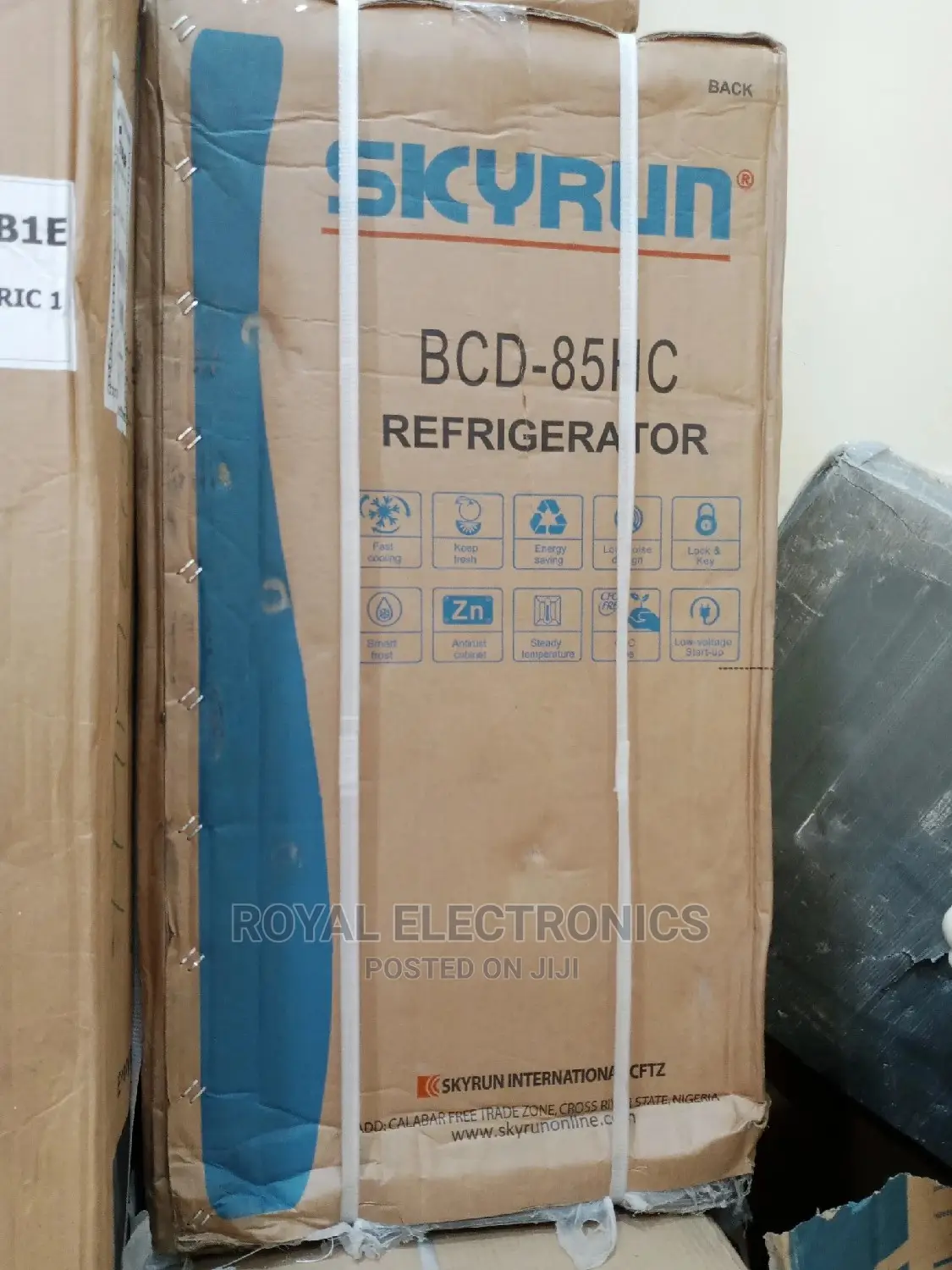 Top Class Skyrun(Bcd-85hc)Double Door Top Mount Fridge