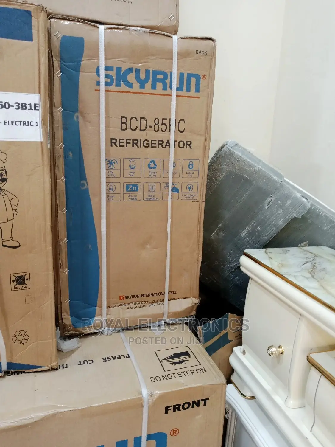 Powerful Skyrun(Bcd-85hc)Double Door Top Mount Fridge