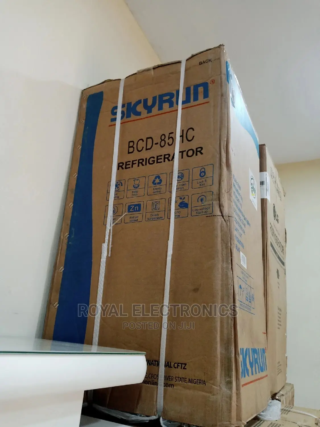 Great Quality Skyrun(Bcd-85hc)Double Door Top Mount Fridge