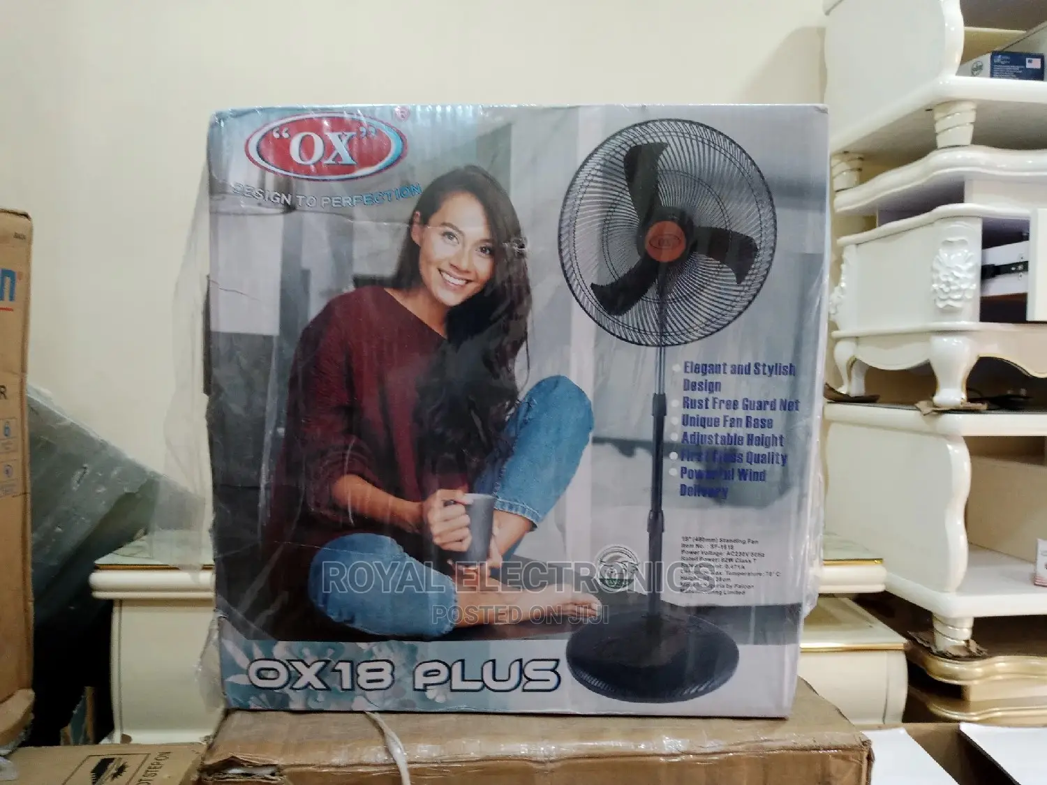 Standard OX 18 Inches Plus Standing Fan