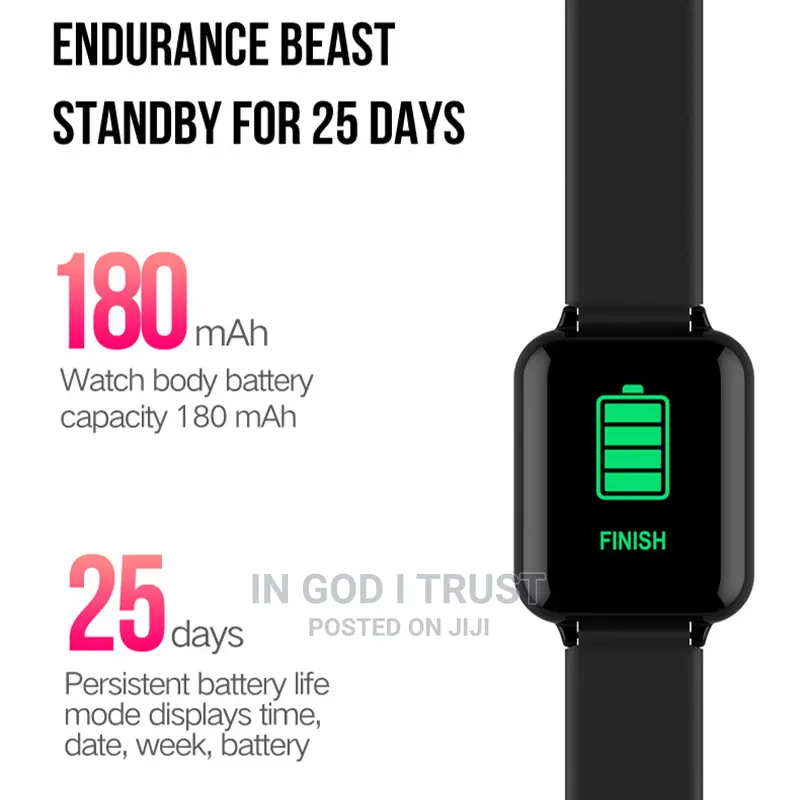 B57 Smart Band Blood Pressure Smart Watch