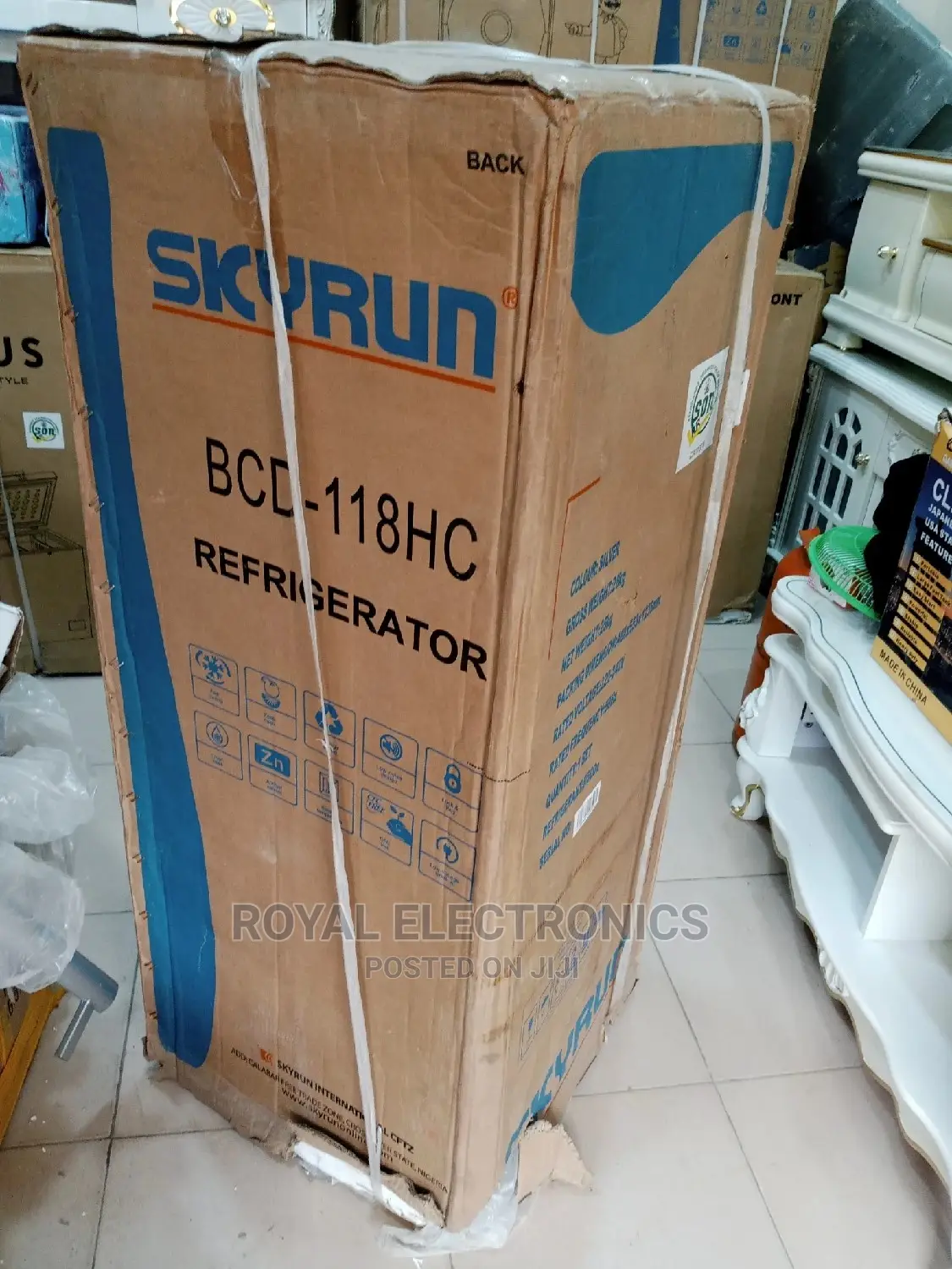 Super Cooling Skyrun 118 Litres Double Door Refrigerator