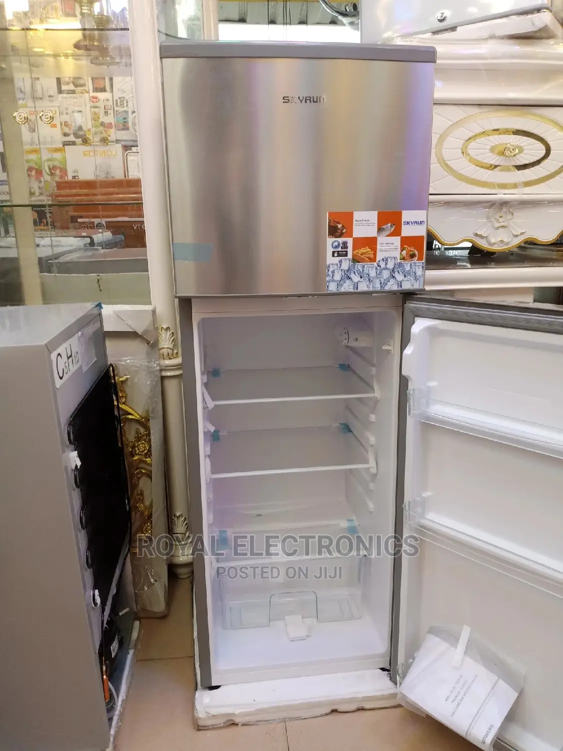 Just Released Skyrun 118 Litres Double Door Refrigerator