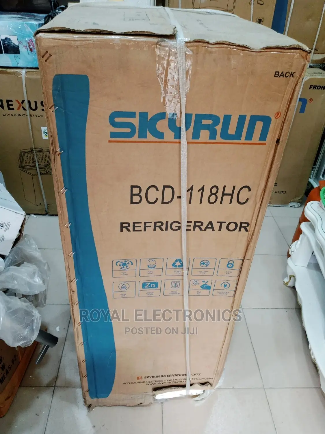 Top Quality Skyrun 118 Litres Double Door Refrigerator