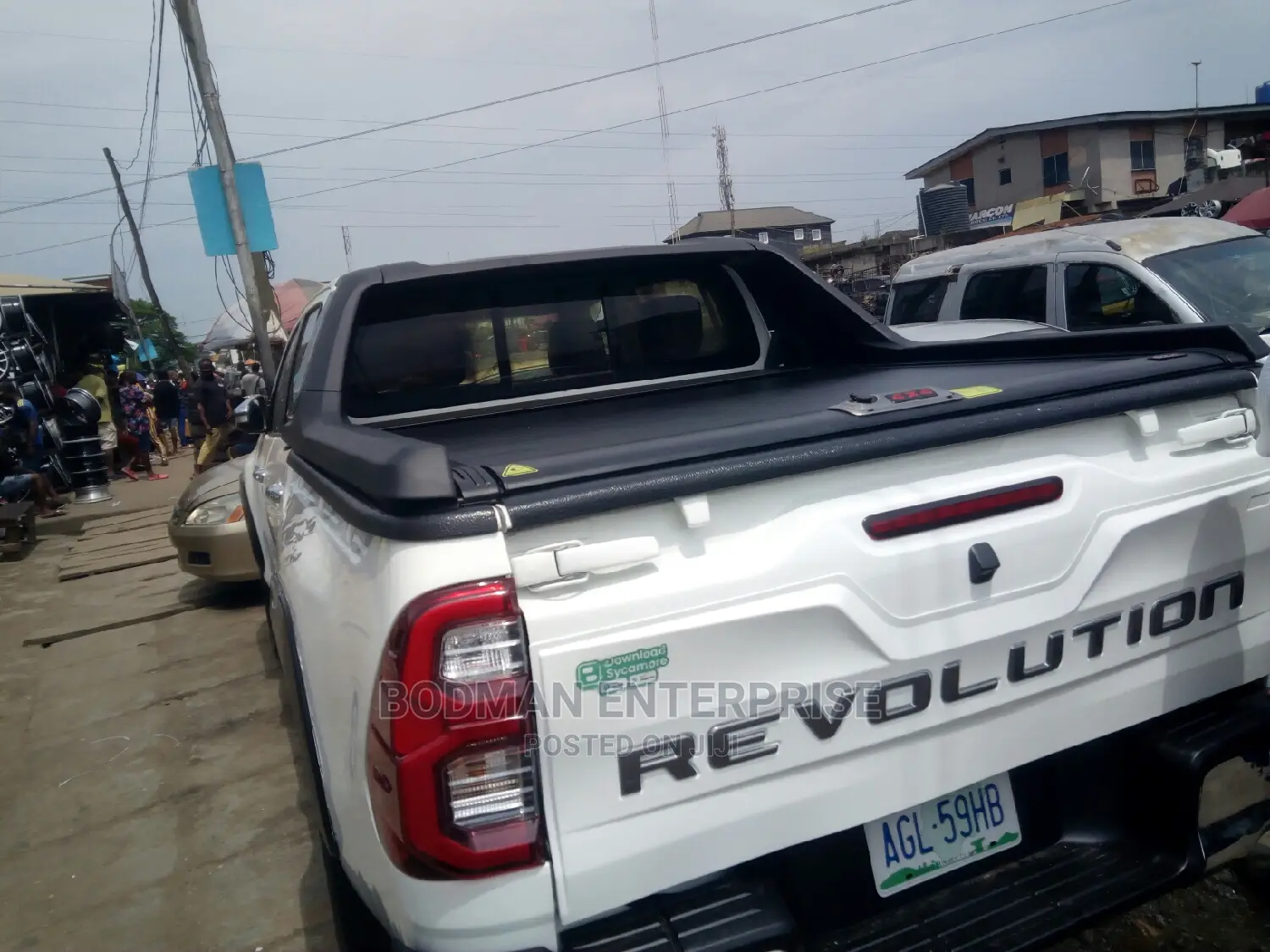Rolling Boot Cover for Toyota Hilux =*