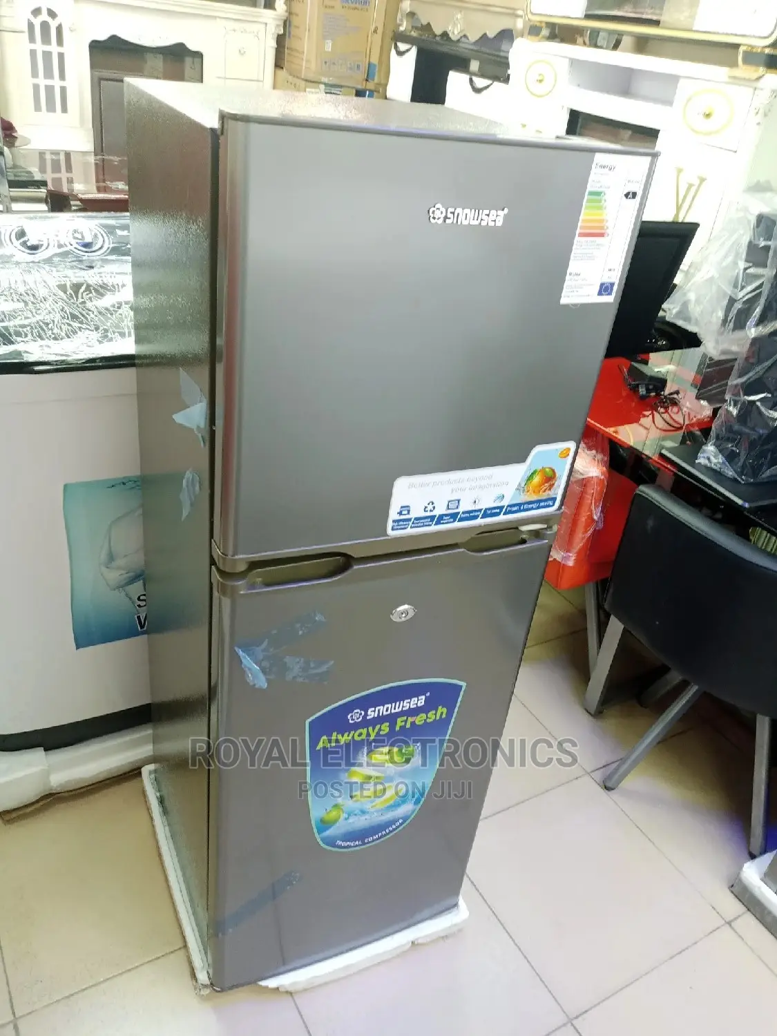 Brand New Snowsea(Bcd-198) Double Door Refrigerator