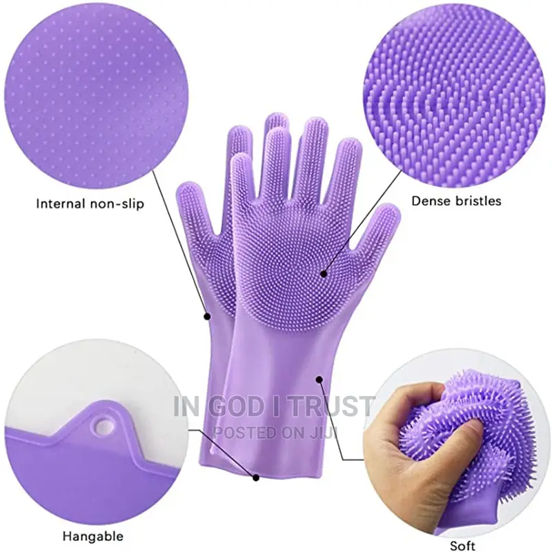 1pc Dishwashing Cleaning Gloves