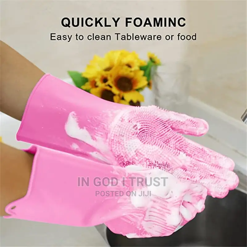 1pc Dishwashing Cleaning Gloves
