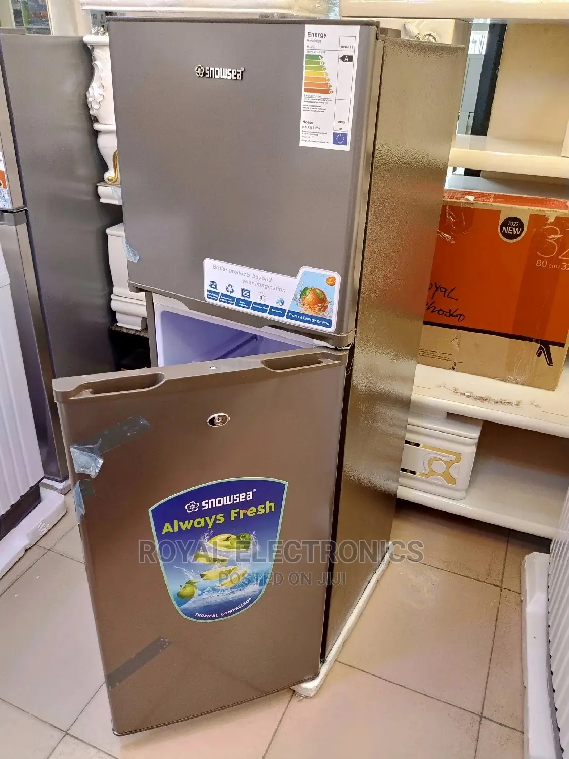 Beautiful Design Snowsea(Bcd-198) Double Door Refrigerator