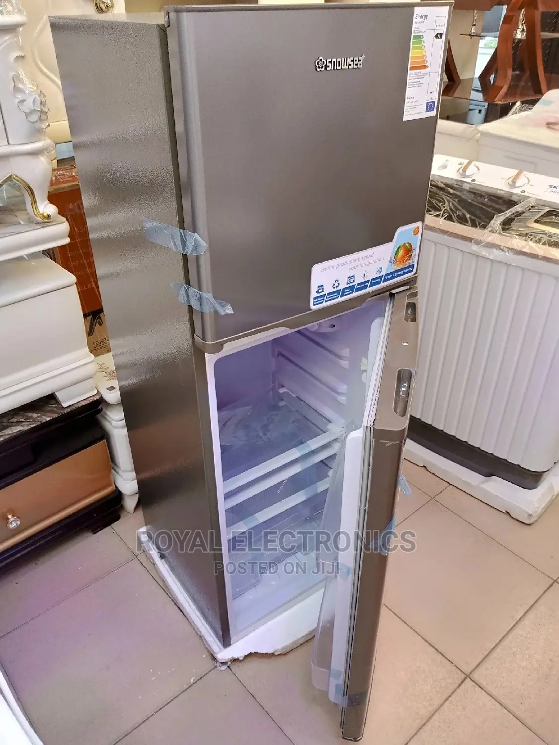 Newly Released Snowsea(Bcd-198) Double Door Refrigerator